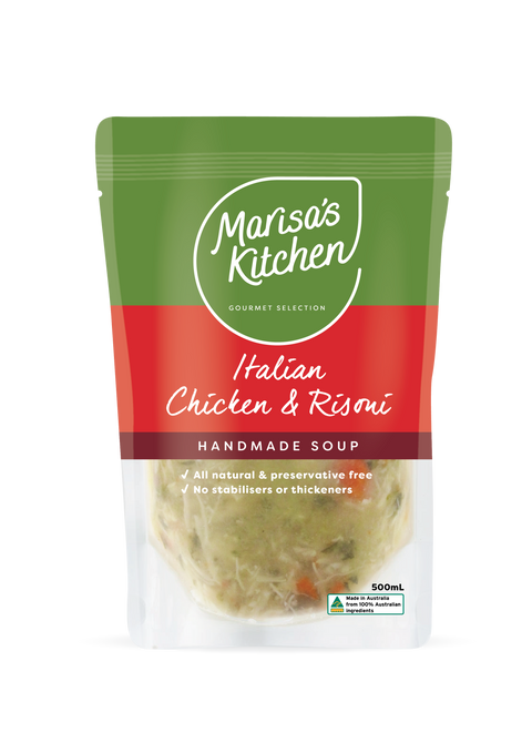 Italian Chicken & Risoni Soup
