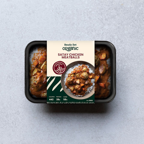 Satay Chicken Meatballs