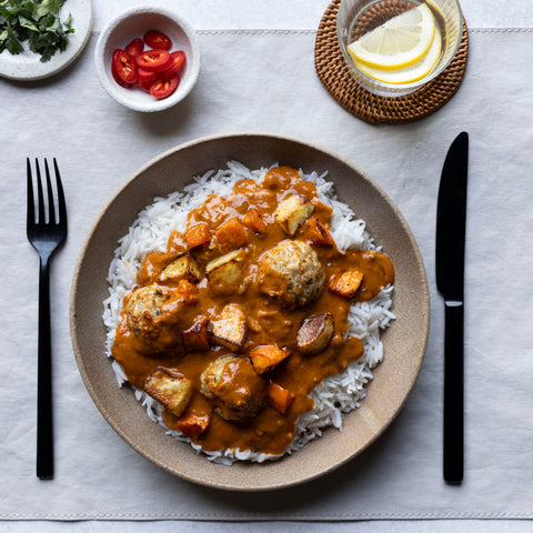 Satay Chicken Meatballs